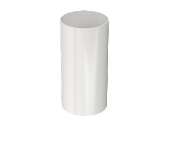 Труба водосточная 1,5 м Премиум (Premium) Пломбир